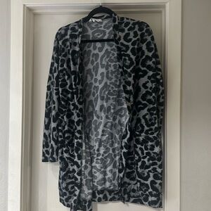 Leopard Cardigan Large
